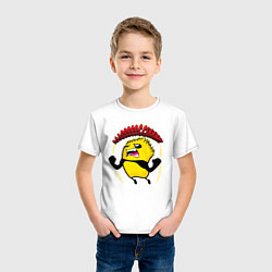 Футболка хлопковая детская Фил: ArrGGGhhh!, цвет: белый — фото 2
