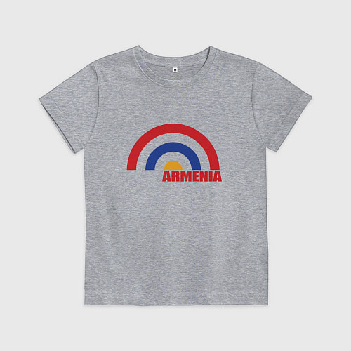 Детская футболка Армения Armenia / Меланж – фото 1
