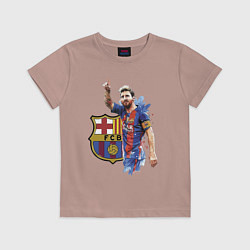 Детская футболка Lionel Messi Barcelona Argentina!
