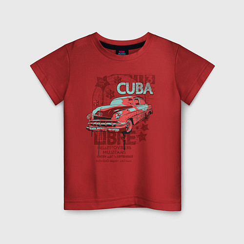 Детская футболка Cuba Libre / Красный – фото 1