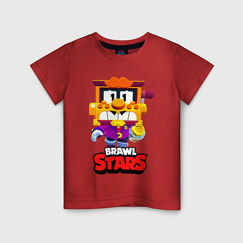 Детская футболка Грифф Griff Brawl Stars / Красный – фото 1
