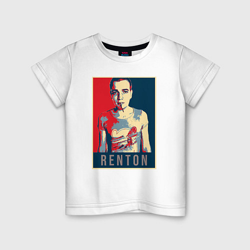 Детская футболка Renton / Белый – фото 1