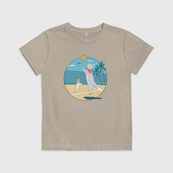 Детская футболка Cat Volleyball