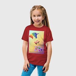 Футболка хлопковая детская Versus battle, цвет: красный — фото 2