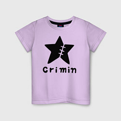 Футболка хлопковая детская Crimin бренд One Piece, цвет: лаванда