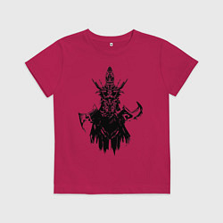 Футболка хлопковая детская Мортред Phantom Assasin DOTA2, цвет: маджента