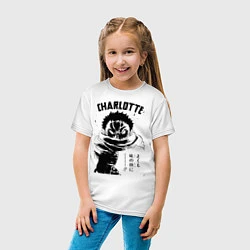 Футболка хлопковая детская Шарлотта Катакури One Piece, цвет: белый — фото 2