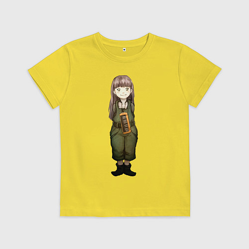 Детская футболка Пино из Эрго Прокси / Желтый – фото 1