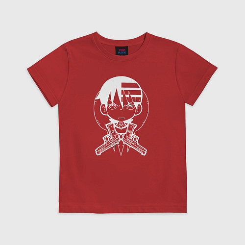 Детская футболка Смерть Младший / Красный – фото 1