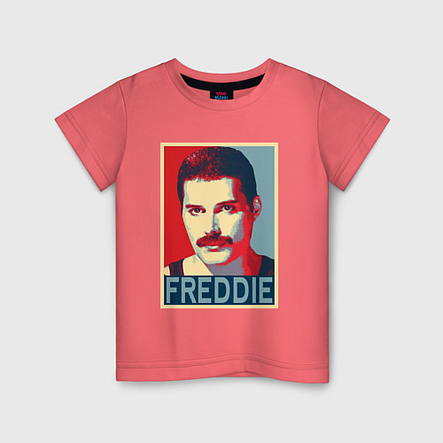 Детская футболка Freddie / Коралловый – фото 1