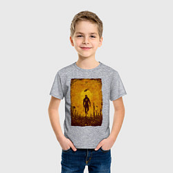 Футболка хлопковая детская FREEMAN HALF-LIFE 2 Z, цвет: меланж — фото 2