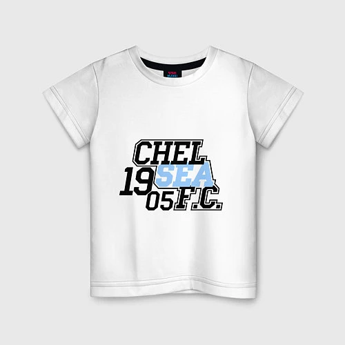 Детская футболка Chelsea 1905 / Белый – фото 1
