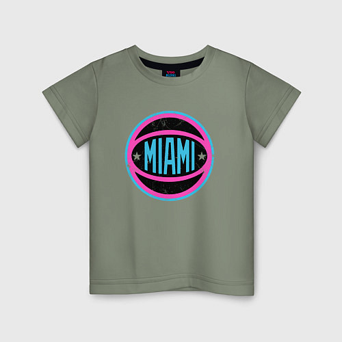 Детская футболка Maimi Heat Ball / Авокадо – фото 1