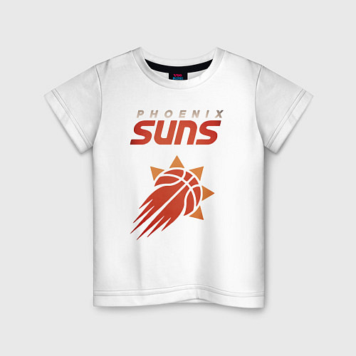 Детская футболка Phoenix Suns / Белый – фото 1