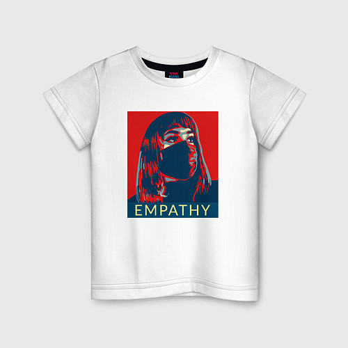 Детская футболка Empathy / Белый – фото 1