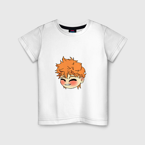Детская футболка Чиби Хината / Белый – фото 1