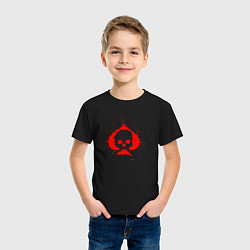 Футболка хлопковая детская GEARS OF WAR Z, цвет: черный — фото 2