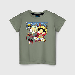 Детская футболка Малыши Зоро и Луффи One Piece