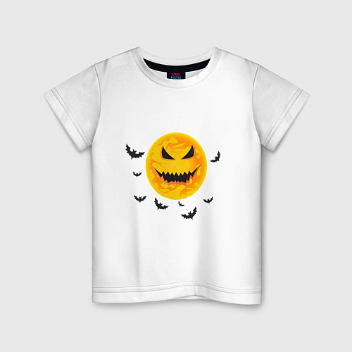 Детская футболка Halloween / Белый – фото 1