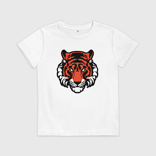 Детская футболка Мой Тигр / Белый – фото 1