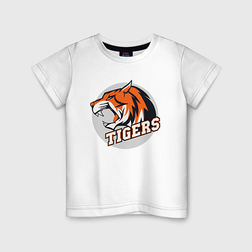 Детская футболка Sport Tigers / Белый – фото 1