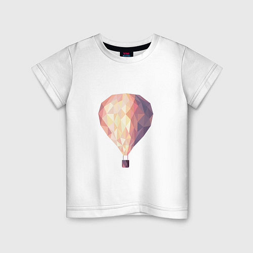 Детская футболка Воздушный шар / Белый – фото 1