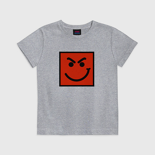 Детская футболка BON JOVI HAVE A NICE DAY SMILE LOGO / Меланж – фото 1