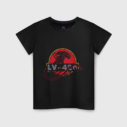 Детская футболка Lv 426 / Черный – фото 1