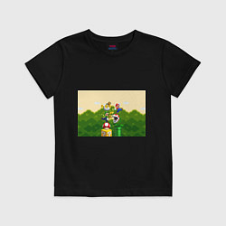 Детская футболка Mario Coins