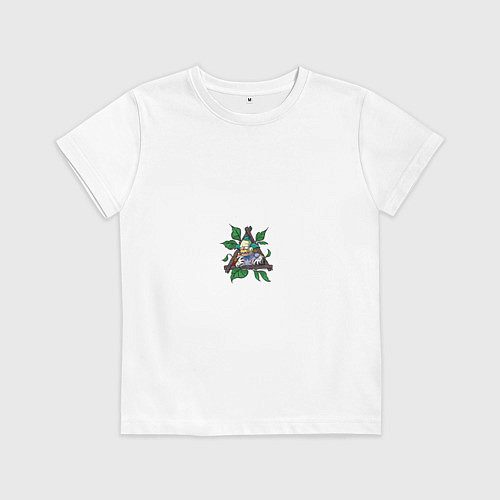 Детская футболка Graffiti clown / Белый – фото 1