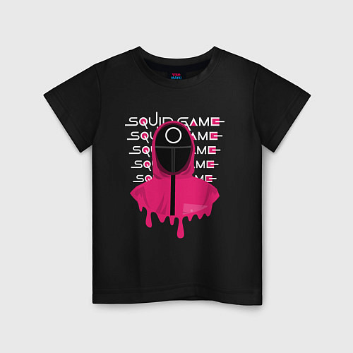 Детская футболка Squid Game / Черный – фото 1
