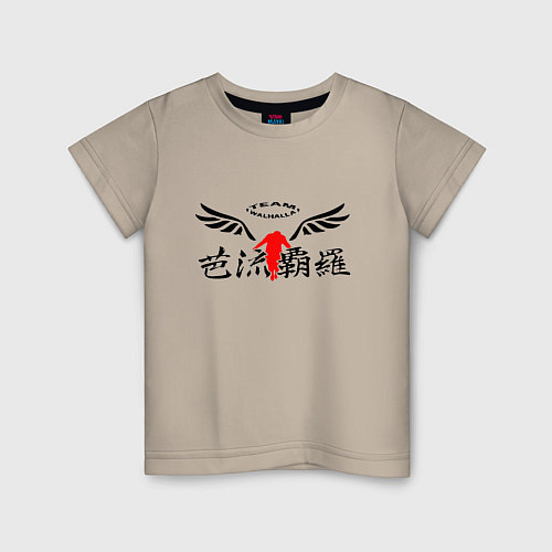 Детская футболка Tokyo Revengers Team Walhalla / Миндальный – фото 1