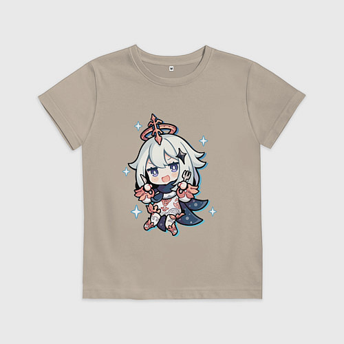 Детская футболка Paimon тян / Миндальный – фото 1