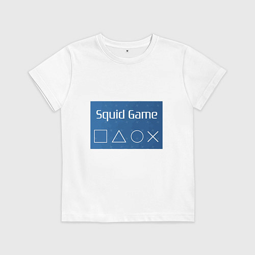 Детская футболка Squid Gamer / Белый – фото 1