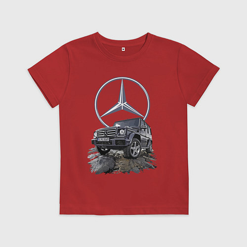 Детская футболка Гелик - лучше всех! / Красный – фото 1