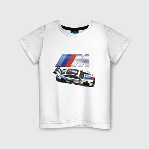 Детская футболка BMW Great Racing Team / Белый – фото 1