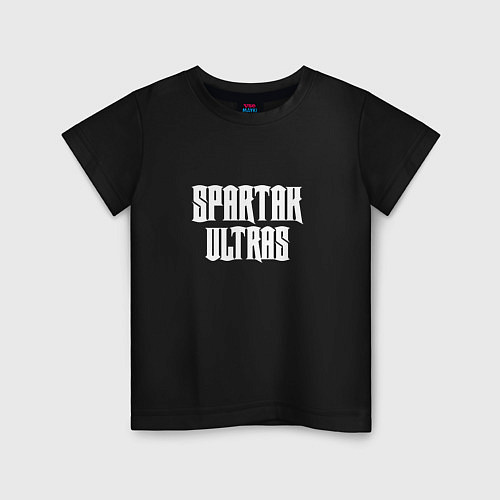 Детская футболка SPARTAK ULTRAS / Черный – фото 1