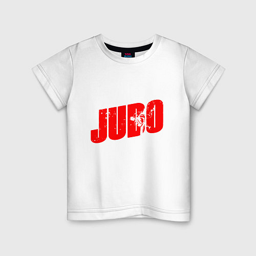 Детская футболка Judo Sport / Белый – фото 1