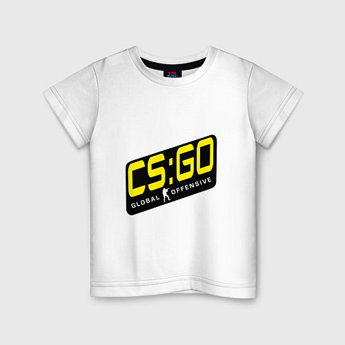 Детская футболка CS:GO Новая эра / Белый – фото 1