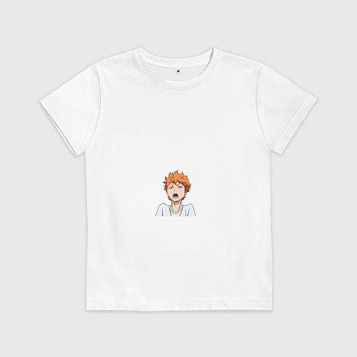 Детская футболка Haikyuu!!! / Белый – фото 1