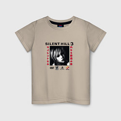 Футболка хлопковая детская Silent Hill Heather Cotone Version, цвет: миндальный