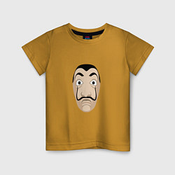 Детская футболка Dali Face
