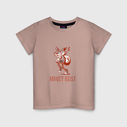 Детская футболка Money Heist Wolf