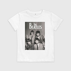 Футболка хлопковая детская Легендарные музыканты, цвет: белый