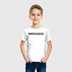 Футболка хлопковая детская Watch Dogs, цвет: белый — фото 2