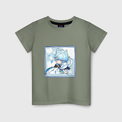 Детская футболка Котик Чун Юй в деле