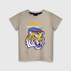 Детская футболка Russian tiger