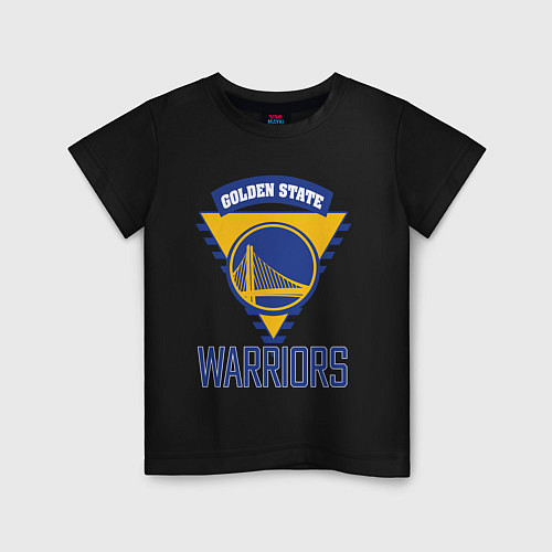 Детская футболка Golden State Warriors Голден Стейт НБА / Черный – фото 1