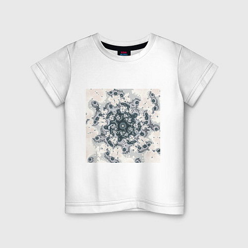 Детская футболка Коллекция Journey Зима 587-1 Квадрат / Белый – фото 1