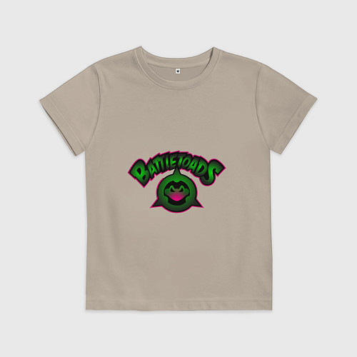 Детская футболка Battletoads Жабы Ропухи / Миндальный – фото 1